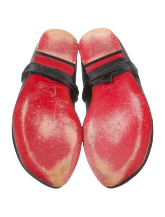 Christian Louboutin Satin Mules