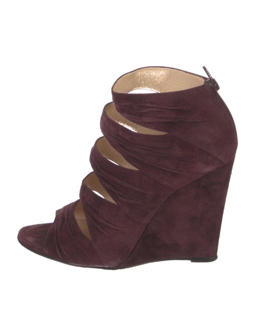 Christian Louboutin Suede Gladiator Sandals