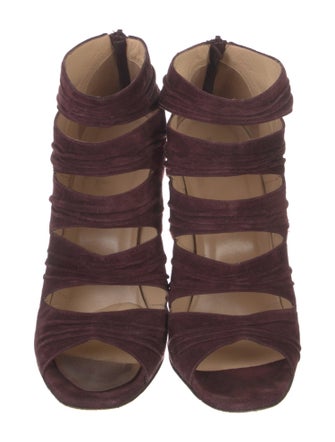 Christian Louboutin Suede Gladiator Sandals