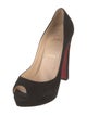 Christian Louboutin Suede Pumps