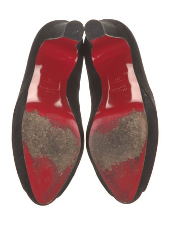 Christian Louboutin Suede Pumps