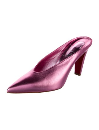 Christian Louboutin Leather Mules