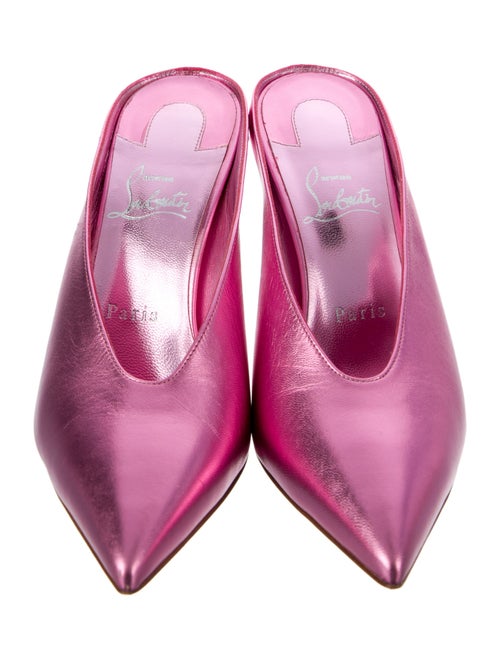 Christian Louboutin Leather Mules