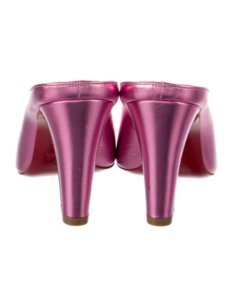 Christian Louboutin Leather Mules