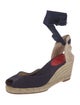 Christian Louboutin Canvas Braided Accents Espadrilles