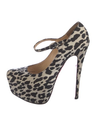 Christian Louboutin Animal Print Pumps