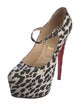 Christian Louboutin Animal Print Pumps