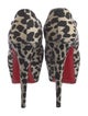 Christian Louboutin Animal Print Pumps