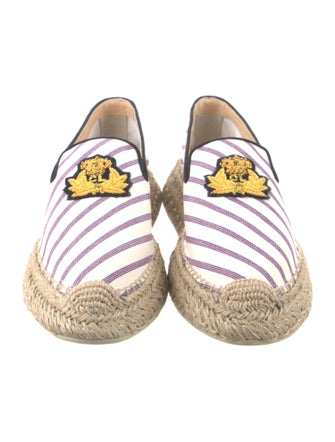 Christian Louboutin Canvas Printed Espadrilles