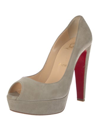 Christian Louboutin Suede Pumps