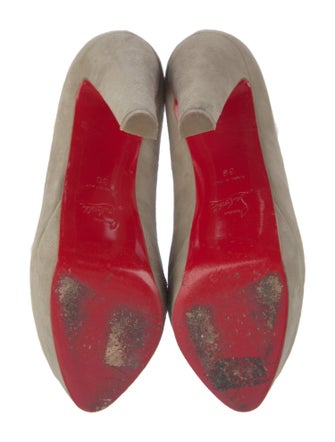 Christian Louboutin Suede Pumps