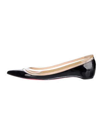 Christian Louboutin Patent Leather Ballet Flats