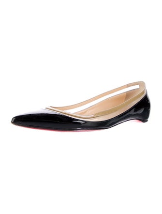 Christian Louboutin Patent Leather Ballet Flats