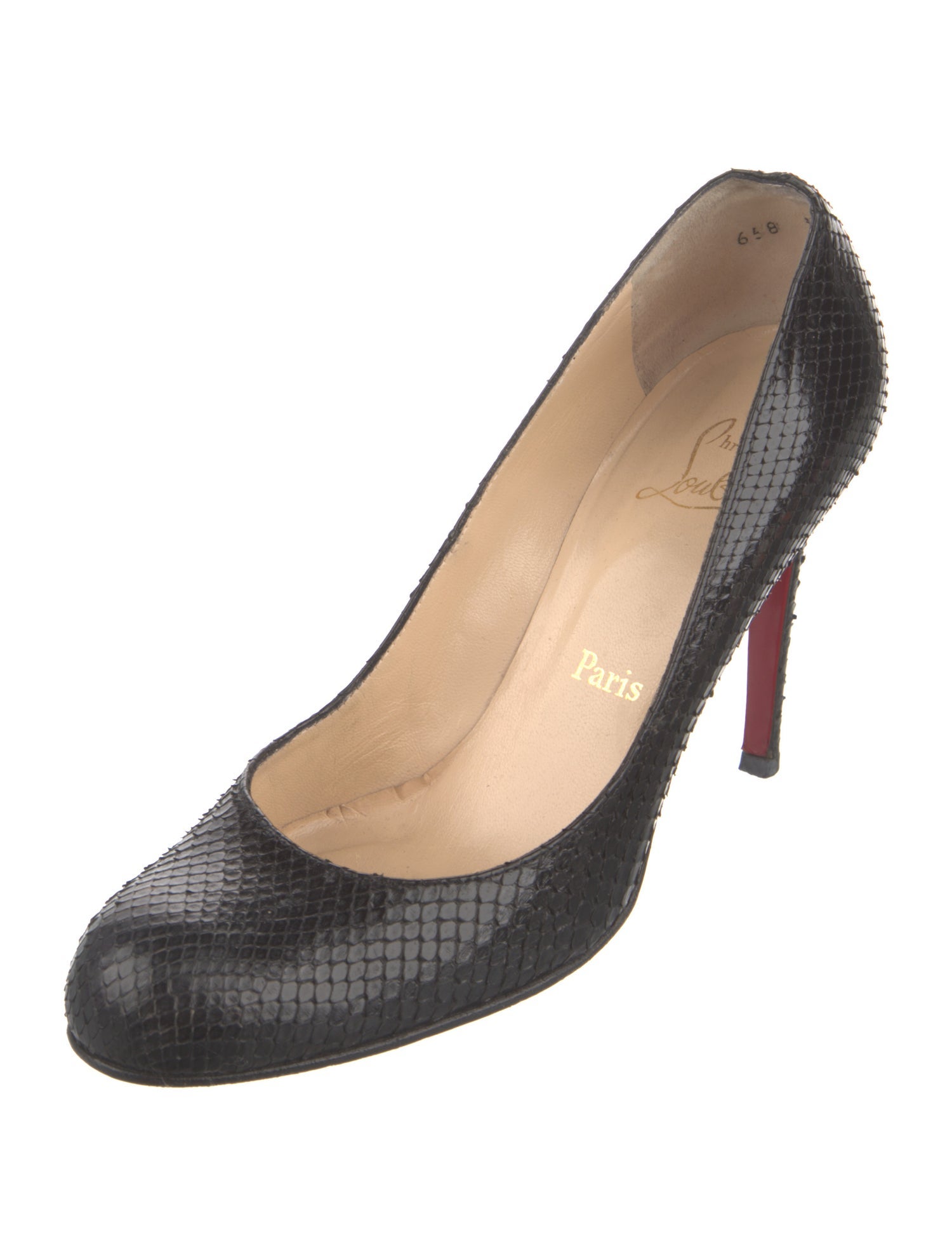 Christian Louboutin Snakeskin Pumps