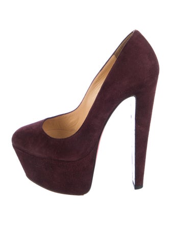Christian Louboutin Suede Pumps