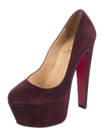 Christian Louboutin Suede Pumps