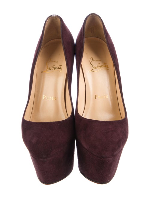 Christian Louboutin Suede Pumps