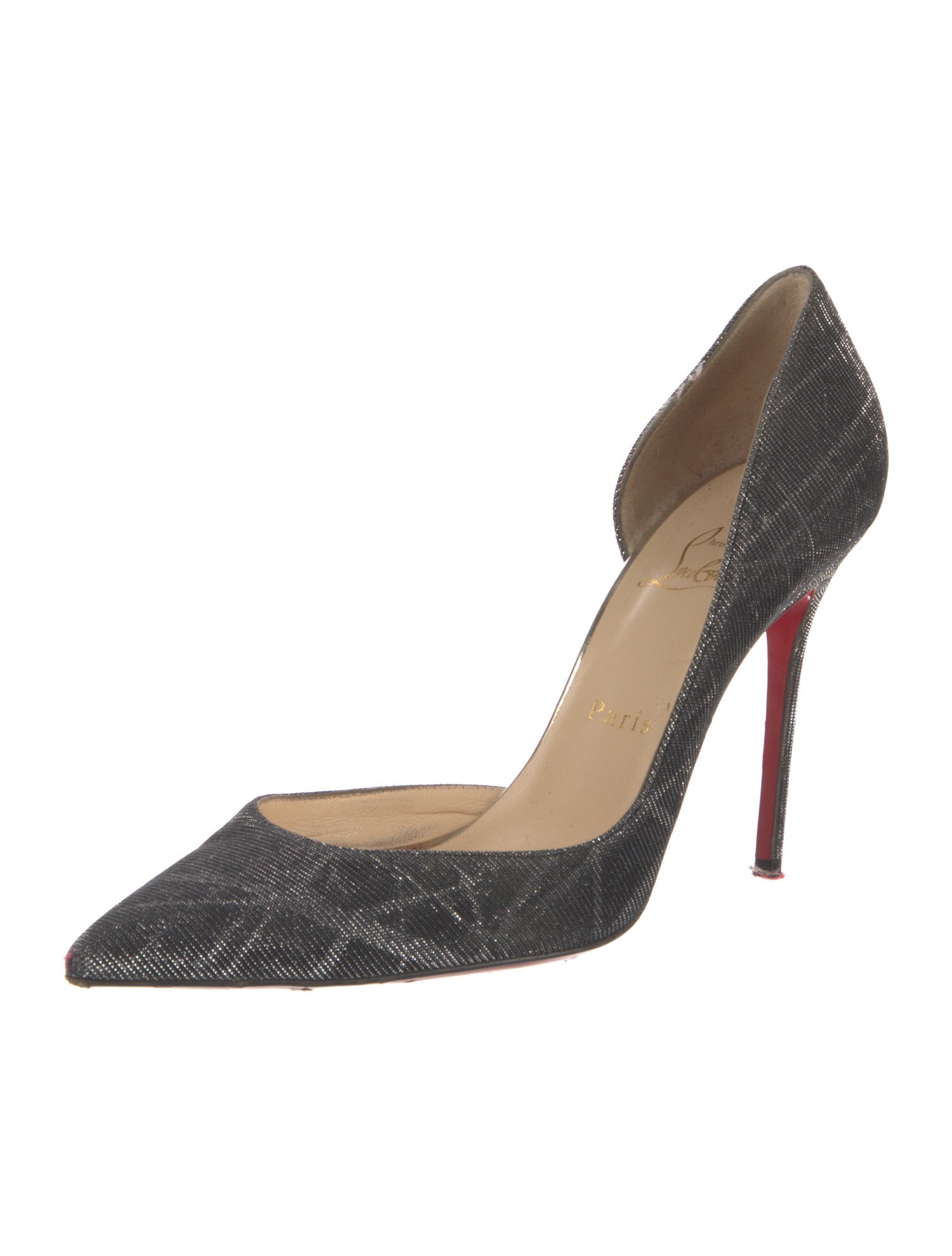 Christian Louboutin Printed D'Orsay Pumps