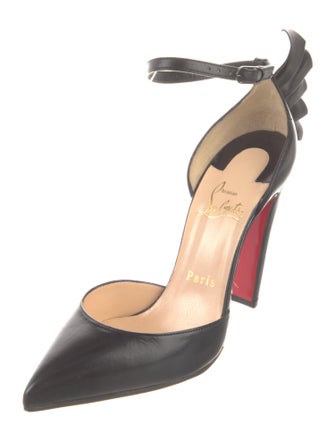 Christian Louboutin Fadona Leather D'Orsay Pumps