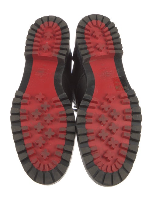 Christian Louboutin Leather Combat Boots