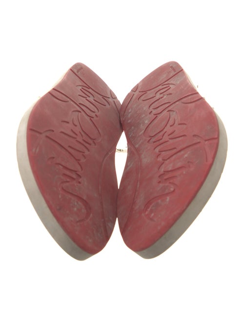 Christian Louboutin Spike Accents Rubber Flip Flops