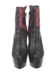 Christian Louboutin Leather Printed Boots