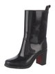 Christian Louboutin Rubber Studded Accents Rain Boots