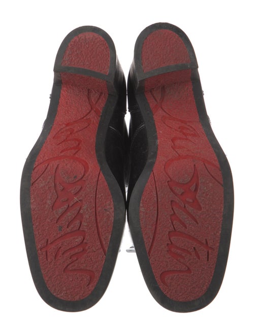 Christian Louboutin Rubber Studded Accents Rain Boots