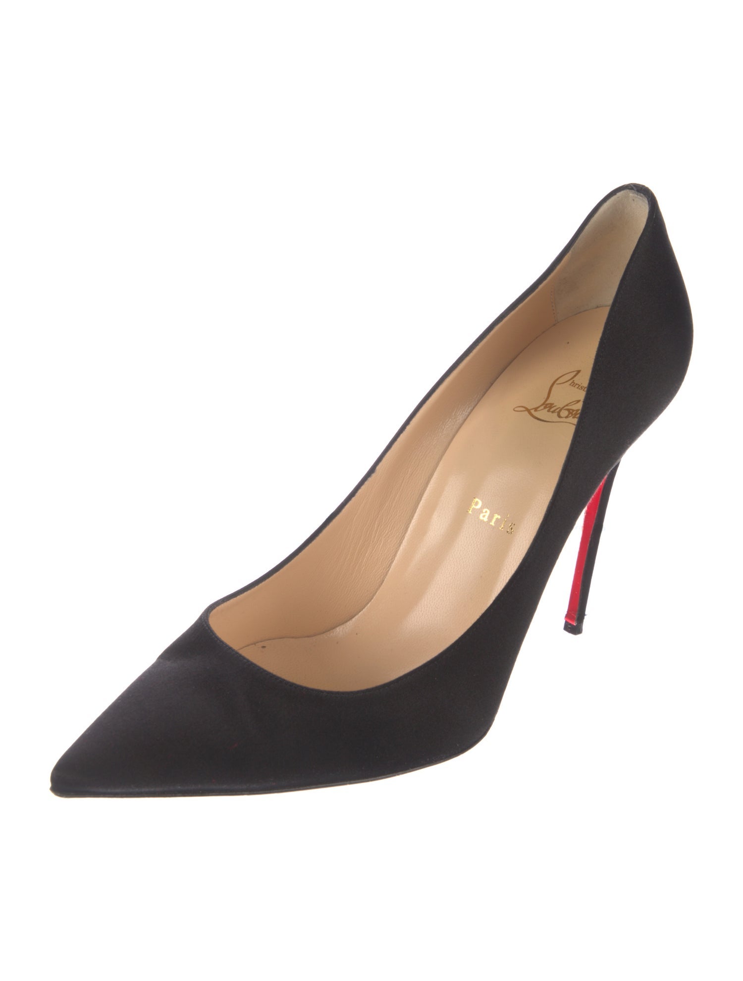 Christian Louboutin Satin Pumps