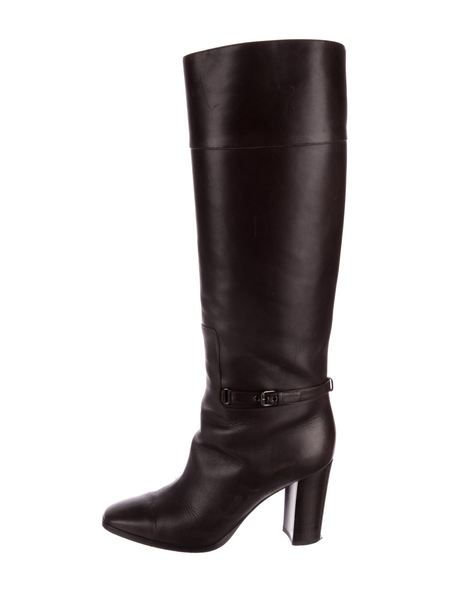 Christian Louboutin Leather Riding Boots