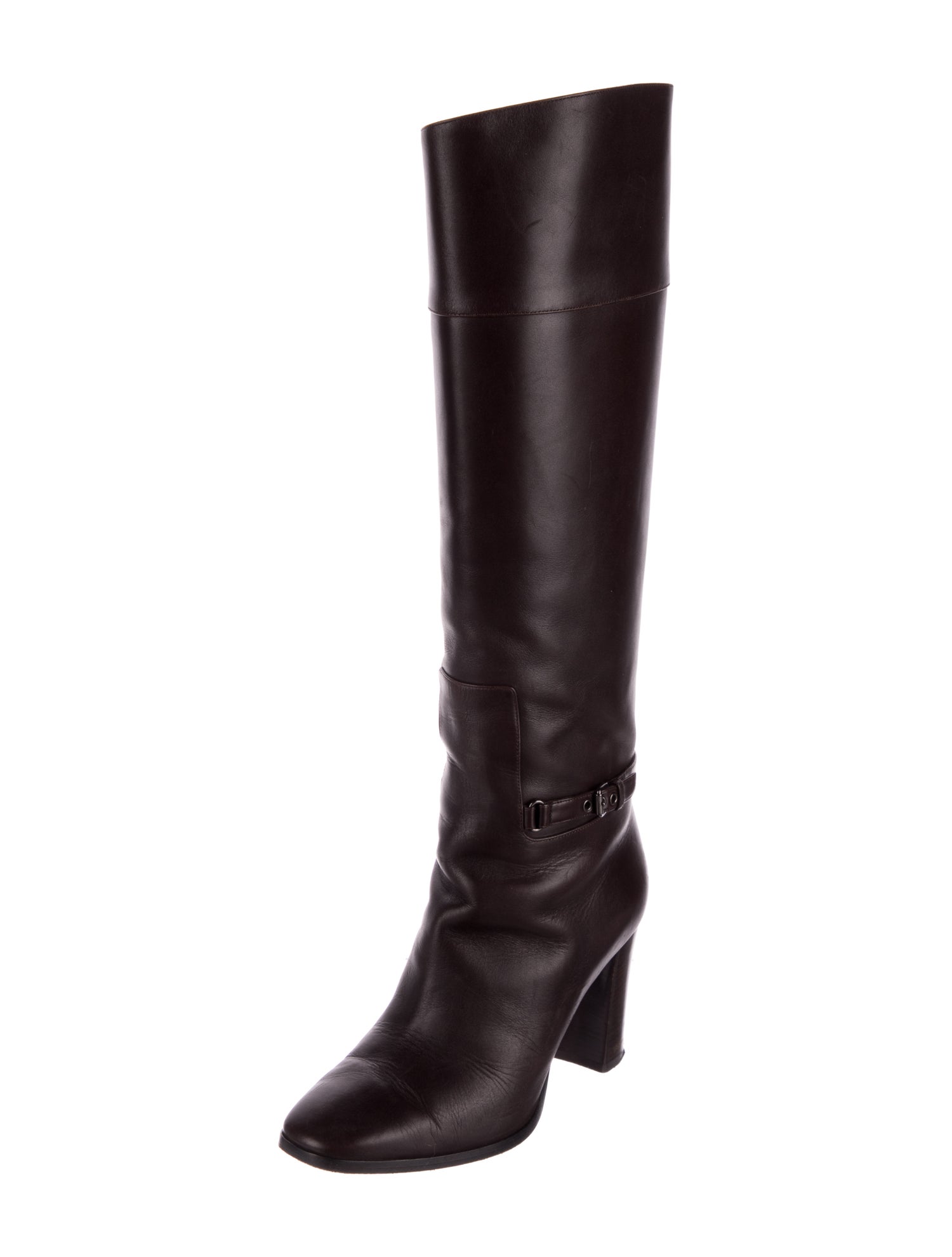 Christian Louboutin Leather Riding Boots