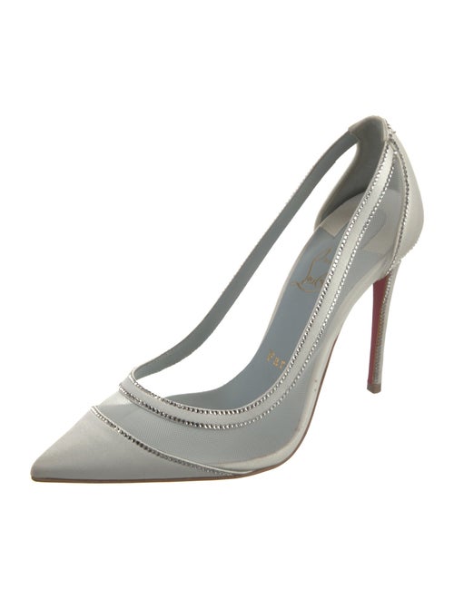 Christian Louboutin Mesh Mesh Accents Pumps