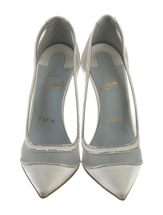Christian Louboutin Mesh Mesh Accents Pumps