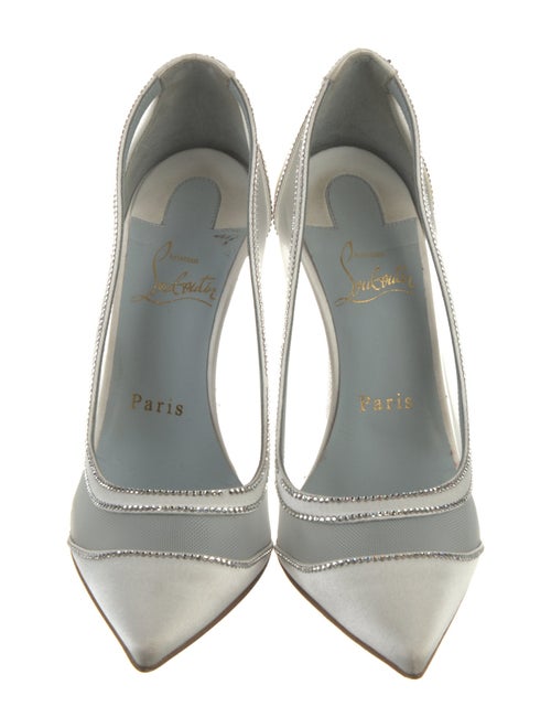 Christian Louboutin Mesh Mesh Accents Pumps
