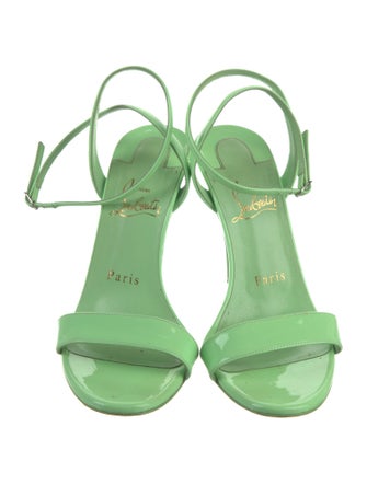 Christian Louboutin Patent Leather Sandals