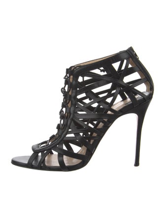 Christian Louboutin Leather Gladiator Sandals