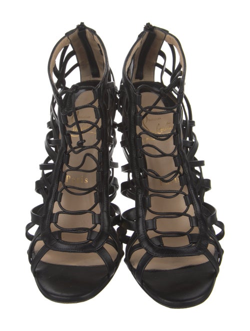 Christian Louboutin Leather Gladiator Sandals