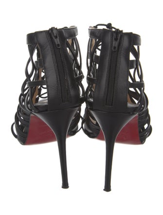 Christian Louboutin Leather Gladiator Sandals