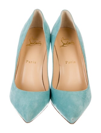 Christian Louboutin Suede Pumps