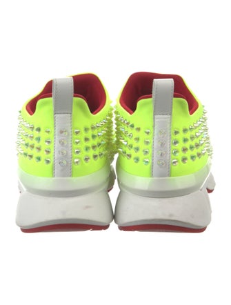 Christian Louboutin Spike Accents Neoprene Chunky Sneakers