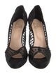 Christian Louboutin Mesh Mesh Accents Pumps