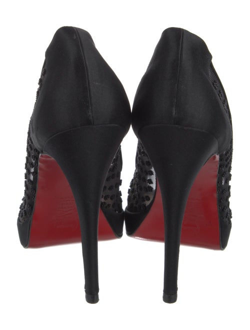 Christian Louboutin Mesh Mesh Accents Pumps