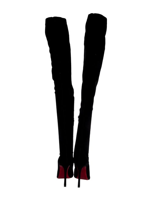 Christian Louboutin Velvet Boots