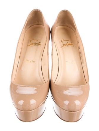 Christian Louboutin Bianca Patent Leather Pumps