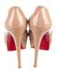 Christian Louboutin Bianca Patent Leather Pumps