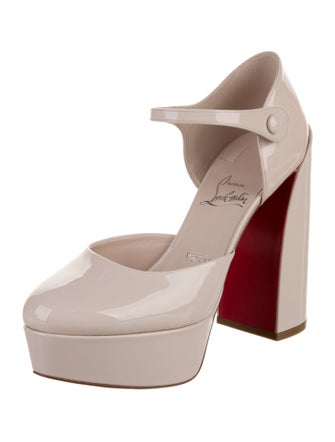 Christian Louboutin Patent Leather D'Orsay Pumps