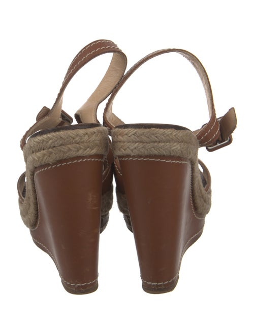 Christian Louboutin Leather Espadrilles