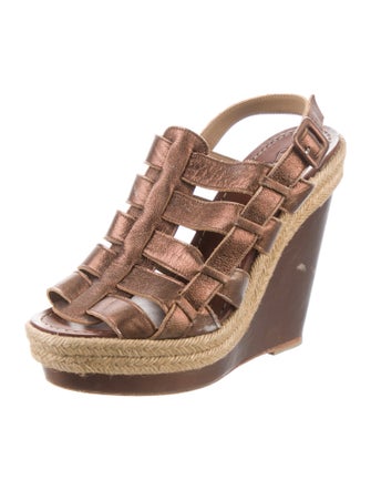 Christian Louboutin Leather Espadrilles