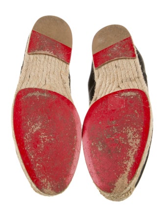 Christian Louboutin Leather Espadrilles