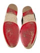 Christian Louboutin Leather Espadrilles